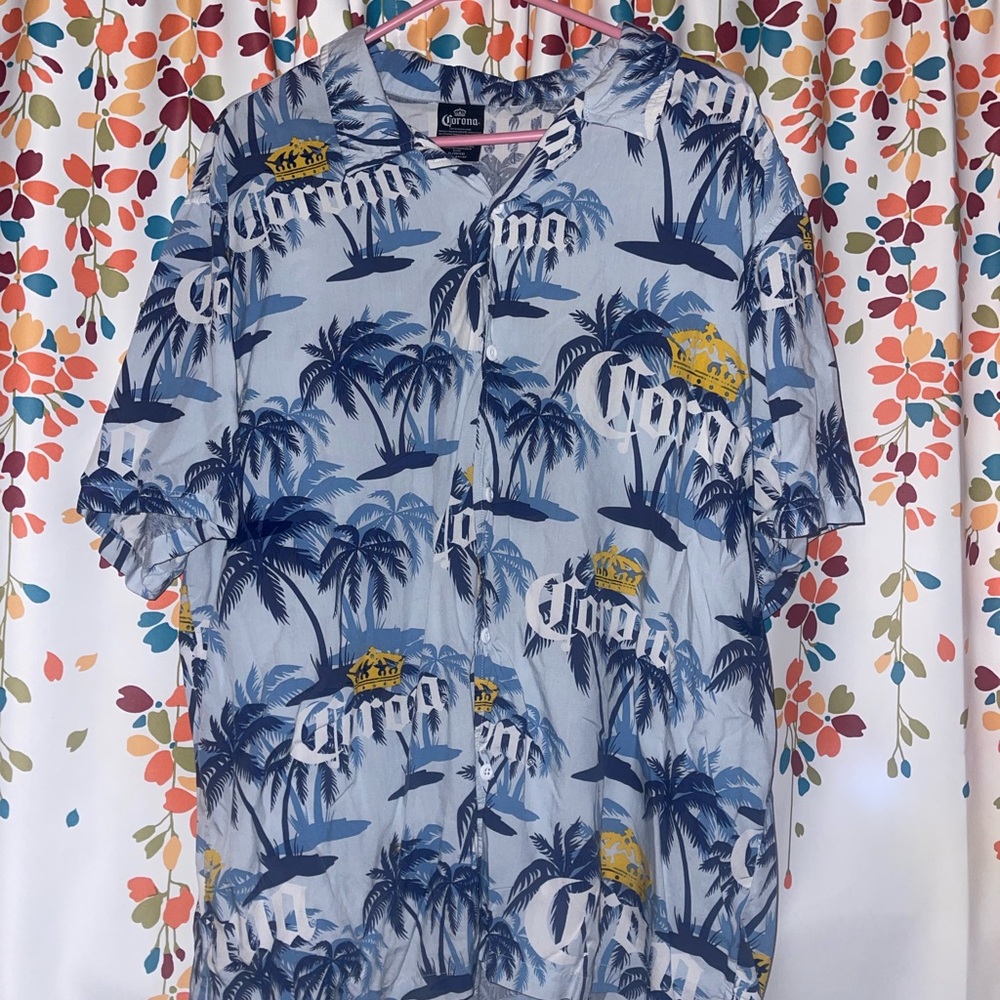Corona Tropical Blue Shirt
